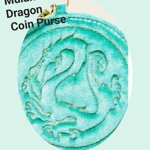 Bath & Body Works Teal Dragon Coin Purse